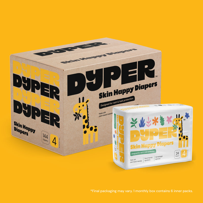 Dyper Diapers + Wipes